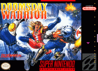 Doomsday Warrior Super Nintendo US box art